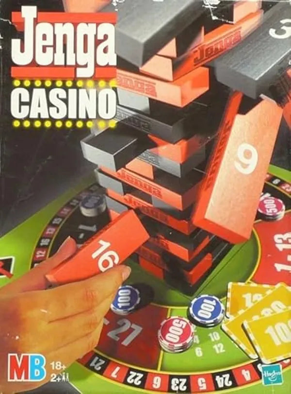 Casino Game Zenga Board Game Family Board Game Board Game for Adults and Family and Kids Ages 8+ for 2 to 5 Players Board Game Building Blocks Puzzle