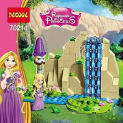 Jisi 70214 Rapunzel Princess Fairytale Castle Building Blocks 154pcs