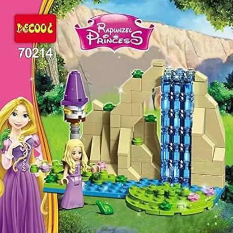 Jisi 70214 Rapunzel Princess Fairytale Castle Building Blocks 154pcs