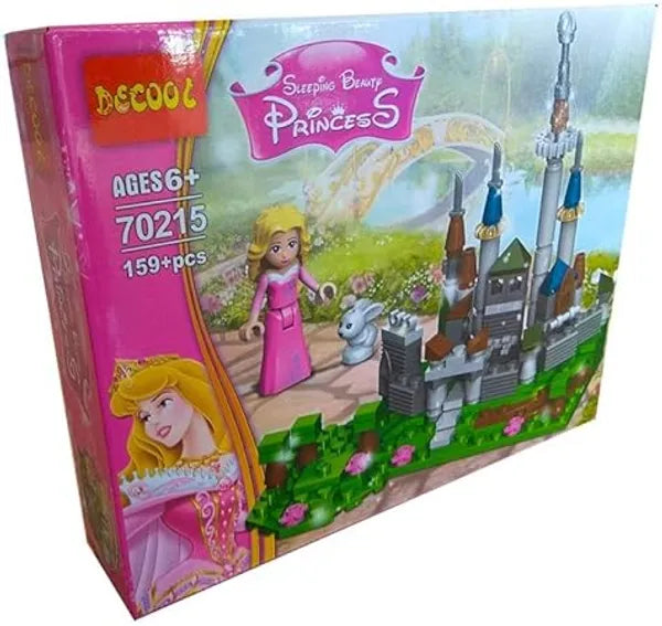 Jisi 70215 Sleeping Beauty Princess Fairytale Castle Building Blocks 159pcs