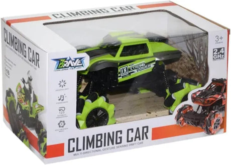 Watch Drifter 4WD 4x4 RC Car Toy for Kids Gesture Remote High Speed Vehicle, Rotation Monster Truck for Boys Girls 3 to 10 Years