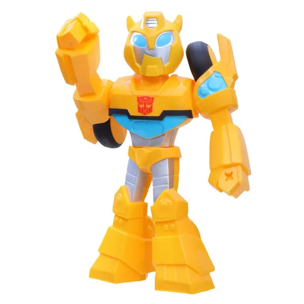 Playskool Heroes Transformers Rescue Bots Academy Mega Mighties Bumblebee Collectible 10 Inch Robot Action Figure, Toys for Kids Ages 3 and Up