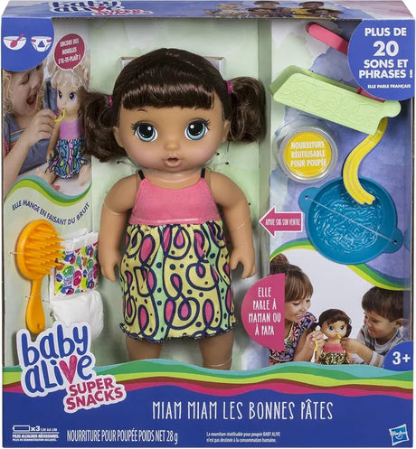 Baby Alive Super Snacks Snackin' Noodles Baby (Brunette)