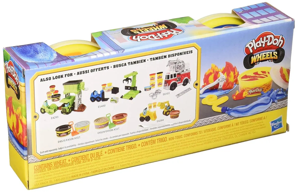 Play-Doh Wheels Fire and Water Buildin' Compound 2-Pack of 8-Ounce Cans