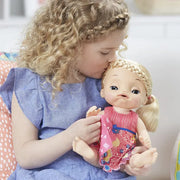 Baby Alive Sweet Tears Baby Blonde Hair Doll (Est Malade), Drinks And Cries Tears, With Doctor Visit Accessories, Toy For Kids Ages 3 Years Old And Up,Multicolor
