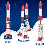 Imagimake Mapology Isro India'S Space Odyssey Rocket & Satellite Model Making 1 Piece Sets Astronaut & Space Toys; Educational Blocks Toy Puzzle 7+ Years Kids|3D Puzzle Building Set