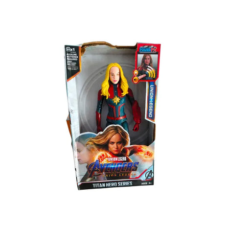 Superhero Action Figure Toys Kids Toys Hollywood Characters Set Captain Marvel