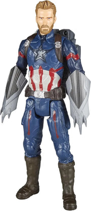 Marvel Infinity War Titan Hero Series Captain America Action Figure With Titan Hero Power Fx Port, Ages 4 And Up
