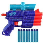 Nerf Elite 2 0 Prospect Qs-4 Blaster Wild Edition Color Design 8 Nerf Elite Darts 4-Dart Blasting Targeting Scope Pull Back Priming Multicolor