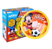 Kriiddaank Mickey Hover Football LED Light Up Air Power Soccer Ball for Kids Safe Indoor Game with Soft Foam Bumper Interactive Sport Toy for Boys & Girls Ages 3+