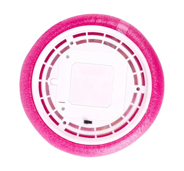 Minnie Hover Football LED Light Up Air Power Indoor Soccer Ball with Soft Foam Bumper & Super Slide Feature, Safe Gliding Game for Girls, Pink Character Birthday Gift for Kids 3+