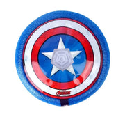 Kriiddaank Marvel Captain America Hover Football Air Power Soccer Ball with LED Lights & Soft Foam Bumper, Indoor Floating Soccer Disc for Kids 3+