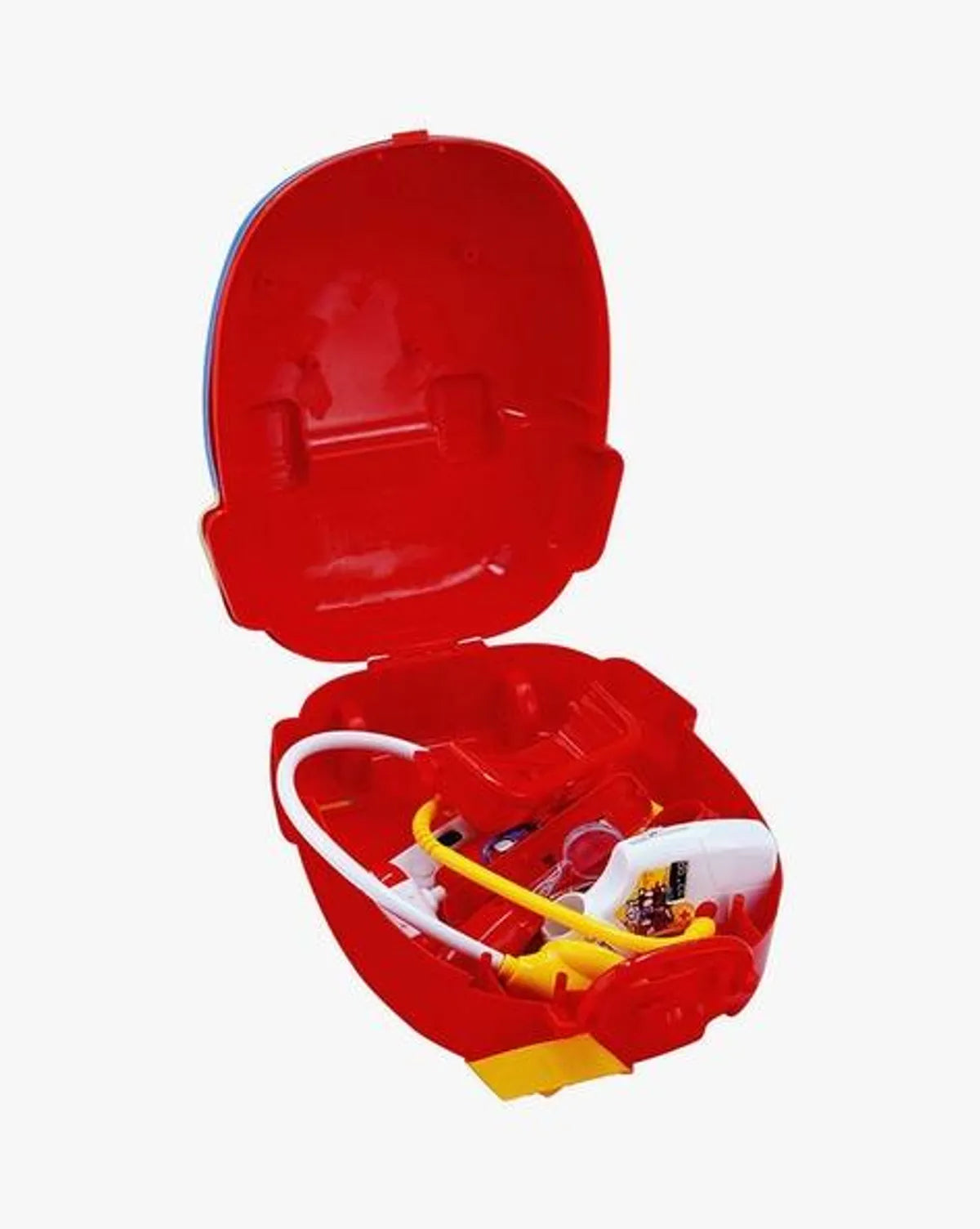 Kriiddaank Marvel Spidey Amazing Friends 2-in-1 Backpack Doctor Kit is a fun and interactive pretend play toy featuring Spidey-themed graphics with doctor accessories and light & sound effects.learning for kids aged 3 years and above.