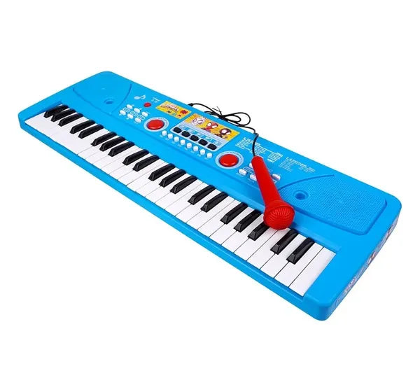 Kriiddaank Spiderman Keyboard Piano for Kids 37 Keys Musical Toy with Microphone, 8 Rhythms, 8 Tones, USB & Battery Powered, Learning & Educational Instrument Gift for Boys and Girls Ages 3+
