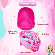 Kriiddaank Barbie 2-in-1 Backpack Doctor Kit for Kids | Pretend Play Medical Set with Light & Sound Effects | Educational Toy for Boys & Girls Age 3+ (Pink)