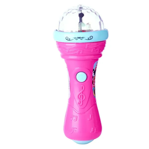 Kriiddaank Princess Musical Microphone Singing Mic Speaker & Toy, for Pink Karaoke Microphone, Birthday Gift | Fun & Educational Toy for Kids | Safe, Engaging & Interactive Play