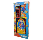 Kriiddaank Mickey Iron Playset Portable Toy Ironing Stand Cupboard Water Spray Basket Playtime for Kids Fun Educational Toy for Kids Safe Engaging Interactive Play