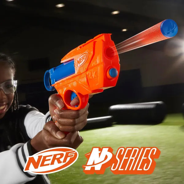 Nerf N Series Duo Pack, Includes 2 Ward Blasters, 12 Nerf N1 Darts Compatible Only with Nerf N Series Blasters, Kids Outdoor Games, Ages 8+