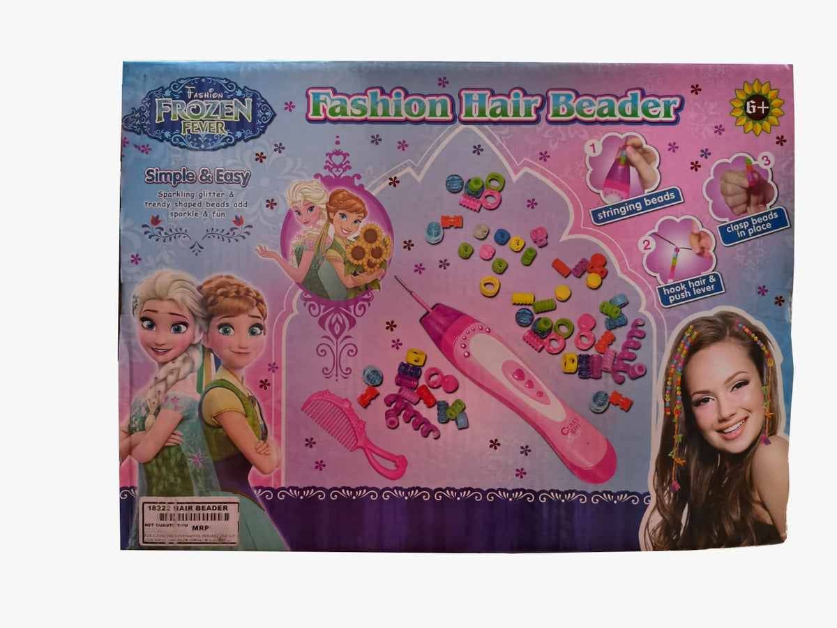 Hair Beader The Fun Girls Creator Deluxe Fashion Bead Extra vaganza Fashion Bead for Girls