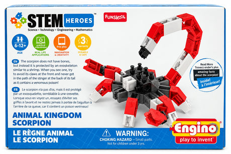Engino STEM Heroes Animal Kingdom Scorpion
