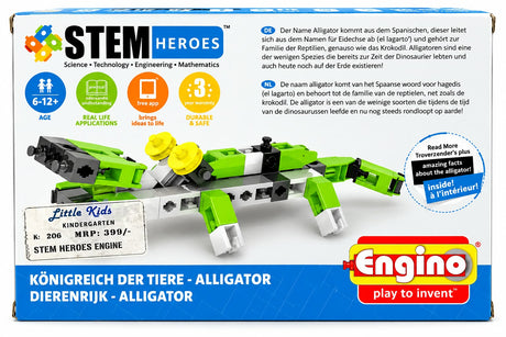 Engino STEM Heroes – Alligator Building Set