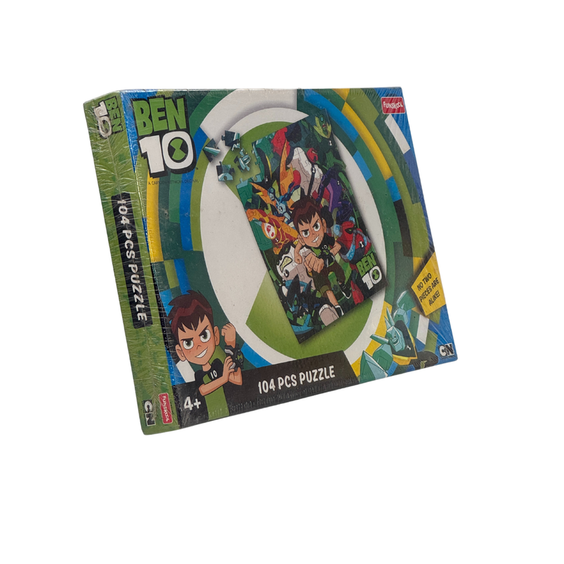Funskool Puzzles ben10: 104 pcs puzzle Multi color